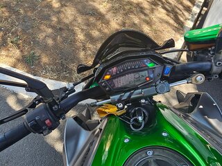 2016 Kawasaki Z 1000, зелёный, 1200000 рублей, вид 4
