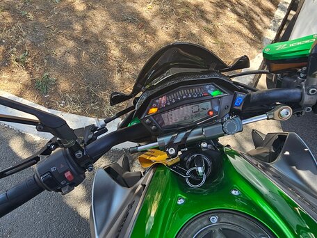 2016 Kawasaki Z 1000, зелёный, 1200000 рублей, вид 4