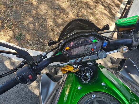 2016 Kawasaki Z 1000, зелёный, 1200000 рублей - вид 3