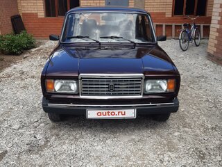 2010 Lada (ВАЗ) 2107, красный, 450000 рублей, вид 2