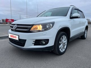 2014 Volkswagen Tiguan I Рестайлинг, белый, 1350000 рублей, вид 1