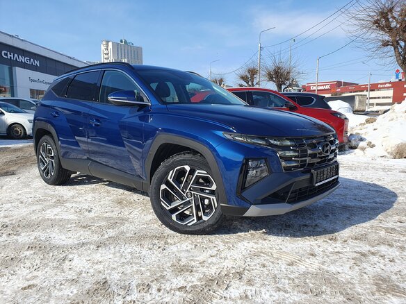 2025 Hyundai Tucson IV Рестайлинг, синий, 4650000 рублей