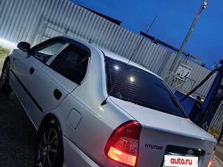 2006 Hyundai Accent ТагАЗ II, серебристый, 315000 рублей, вид 4