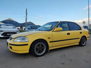 1998 Honda Civic VI Рестайлинг, жёлтый, 500000 рублей, вид 1