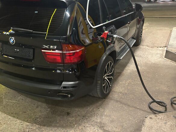 2007 BMW X5 48i II (E70), чёрный, 1700000 рублей - вид 2