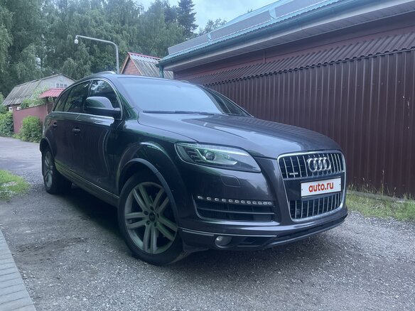 2013 Audi Q7 I (4L) Рестайлинг, чёрный, 2490000 рублей - вид 3