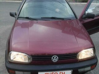 1992 Volkswagen Golf III, красный, 290000 рублей, вид 1