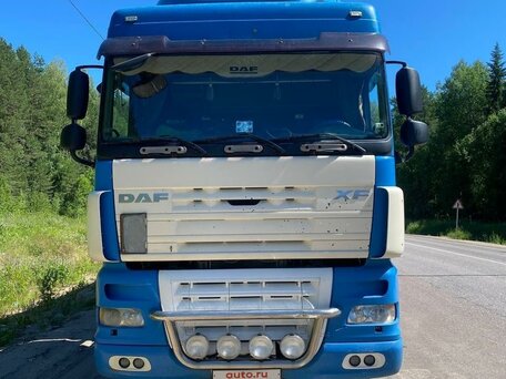 2009 DAF XF 105, голубой, 2100000 рублей, вид 1