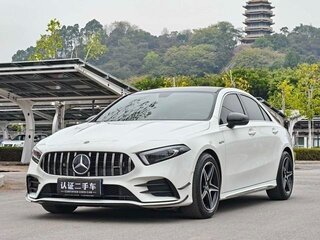 2022 Mercedes-Benz A-Класс 180 IV (W177), белый, 1727000 рублей, вид 1