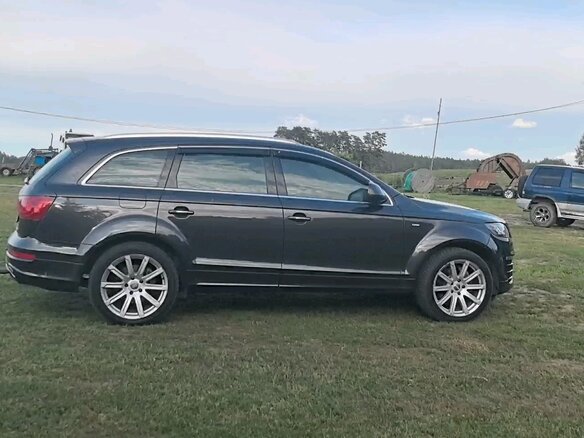 2014 Audi Q7 I (4L) Рестайлинг, чёрный, 2380000 рублей - вид 5