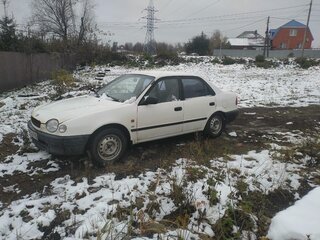 1997 Toyota Corolla VIII (E110), белый, 130000 рублей, вид 3