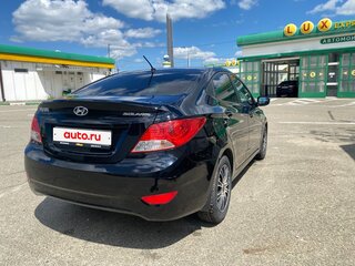2014 Hyundai Solaris I, чёрный, 940000 рублей, вид 3