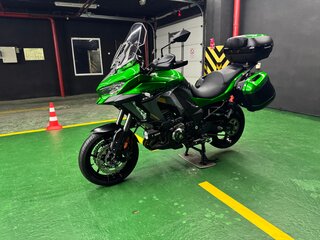 2019 Kawasaki Versys 1000, зелёный, 1300000 рублей, вид 4