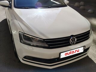 2016 Volkswagen Jetta VI Рестайлинг, белый, 1100000 рублей, вид 2