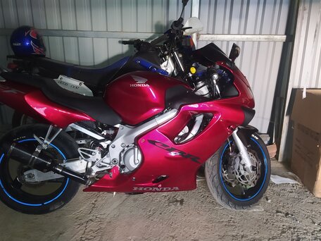 2000 Honda CBR 600F, пурпурный, 370000 рублей, вид 1
