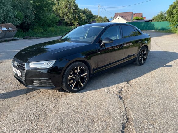 2017 Audi A4 V (B9), чёрный, 2385000 рублей - вид 5