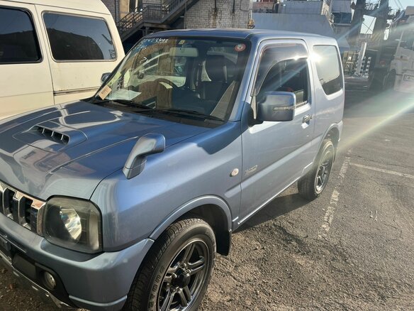2012 Suzuki Jimny Kei car III Рестайлинг 2, синий, 1200000 рублей
