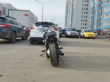 1996 Yamaha XVS400 Drag Star, чёрный, 495000 рублей, вид 4