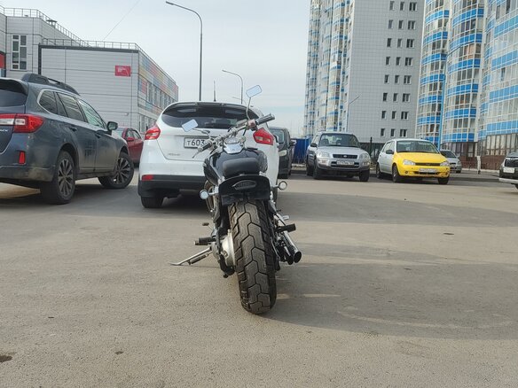 1996 Yamaha XVS400 Drag Star, чёрный, 495000 рублей - вид 3