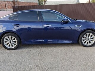 2017 Kia Optima IV, синий, 1650000 рублей, вид 4