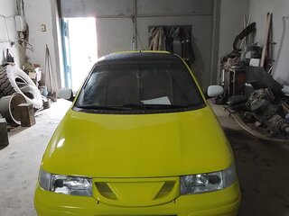 2007 Lada (ВАЗ) 2112, жёлтый, 350000 рублей, вид 3