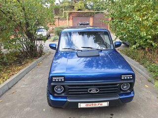 2018 Lada (ВАЗ) 2121 (4x4) I Рестайлинг, синий, 650000 рублей, вид 2