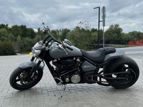 2005 Yamaha XV 1700 Warrior, серый, 1250000 рублей, вид 2