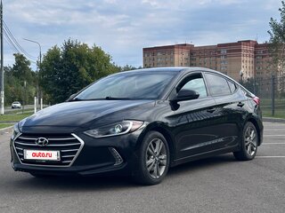 2016 Hyundai Elantra VI (AD), чёрный, 1150000 рублей, вид 1