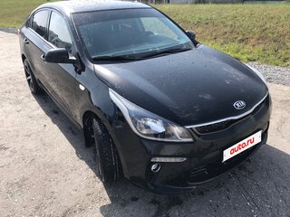 2019 Kia Rio IV, чёрный, 1300000 рублей, вид 1