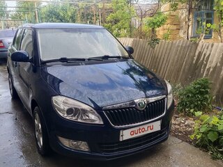 2012 Skoda Fabia II Рестайлинг, синий, 700000 рублей, вид 5