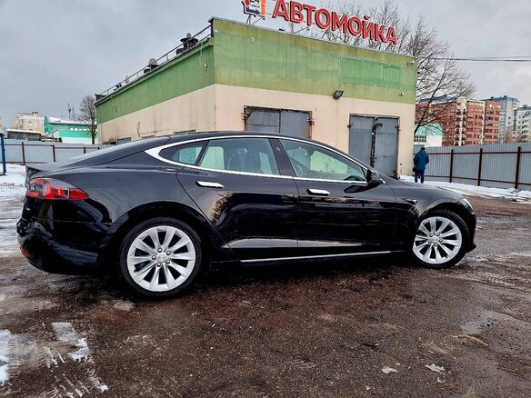 2017 Tesla Model S 90D I Рестайлинг, чёрный, 3150000 рублей - вид 7