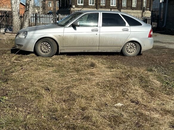 2012 Lada (ВАЗ) Priora I, серебристый, 650000 рублей - вид 6