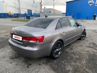 2007 Hyundai Sonata V (NF), серый, 595000 рублей, вид 5