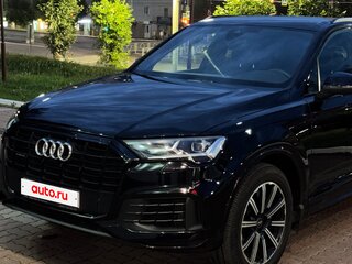 2022 Audi Q7 55 TFSI II (4M) Рестайлинг, чёрный, 6650000 рублей, вид 2