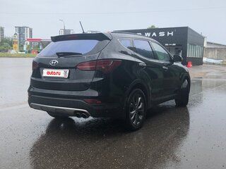 2014 Hyundai Santa Fe III, чёрный, 2050000 рублей, вид 4