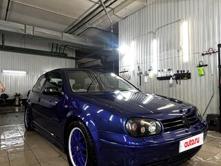 1998 Volkswagen Golf IV, синий, 990000 рублей, вид 5