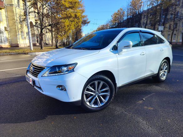 2012 Lexus RX 350 III Рестайлинг, белый, 2395000 рублей - вид 9