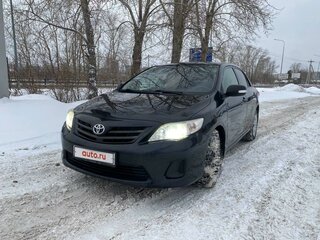 2010 Toyota Corolla X (E140, E150) Рестайлинг, чёрный, 1022000 рублей, вид 2