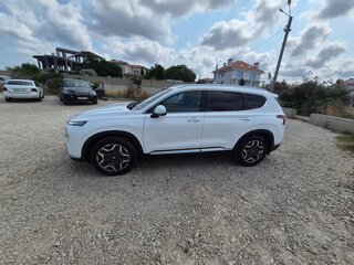 2021 Hyundai Santa Fe IV Рестайлинг, белый, 3550000 рублей, вид 3