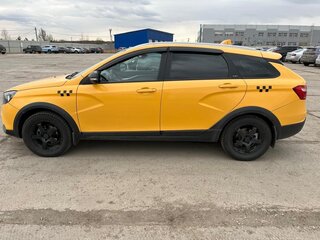 2021 Lada (ВАЗ) Vesta SW Cross I, жёлтый, 900000 рублей, вид 5