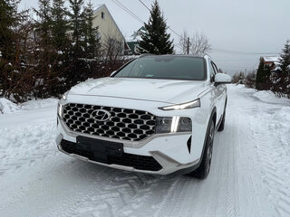 2022 Hyundai Santa Fe IV Рестайлинг, белый, 5500000 рублей, вид 4