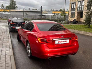 2017 Infiniti Q50 I Рестайлинг, красный, 2650000 рублей, вид 3