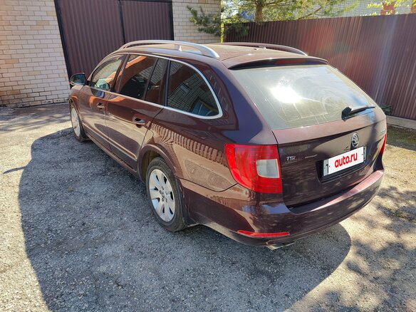 2012 Skoda Superb II, фиолетовый, 899000 рублей - вид 6
