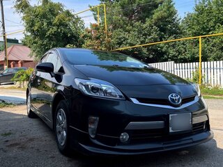 2012 Toyota Prius PHV ZVW35 III Рестайлинг (XW30), чёрный, 1135000 рублей, вид 3