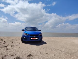 2015 Chevrolet Aveo II, синий, 775000 рублей, вид 3