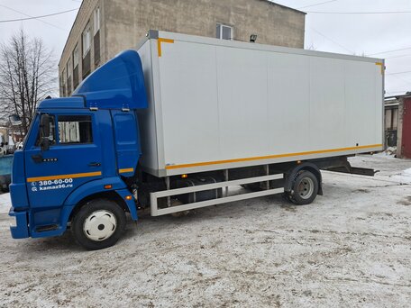 2021 КамАЗ 4308, синий, 4000000 рублей, вид 4