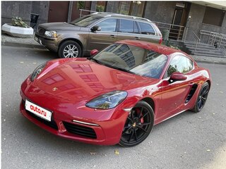 2017 Porsche Cayman S III 718 (982), красный, 7100000 рублей, вид 1