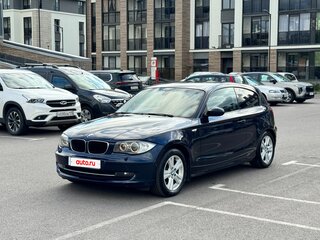 2009 BMW 1 серии 120i I (E81/E82/E87/E88) Рестайлинг, синий, 780000 рублей, вид 2