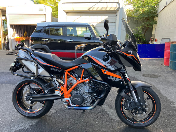 2013 KTM 990 SM, чёрный, 700000 рублей