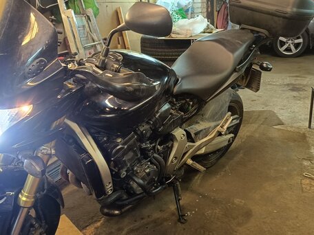 2008 Honda CB 600F Hornet, чёрный, 900000 рублей, вид 2